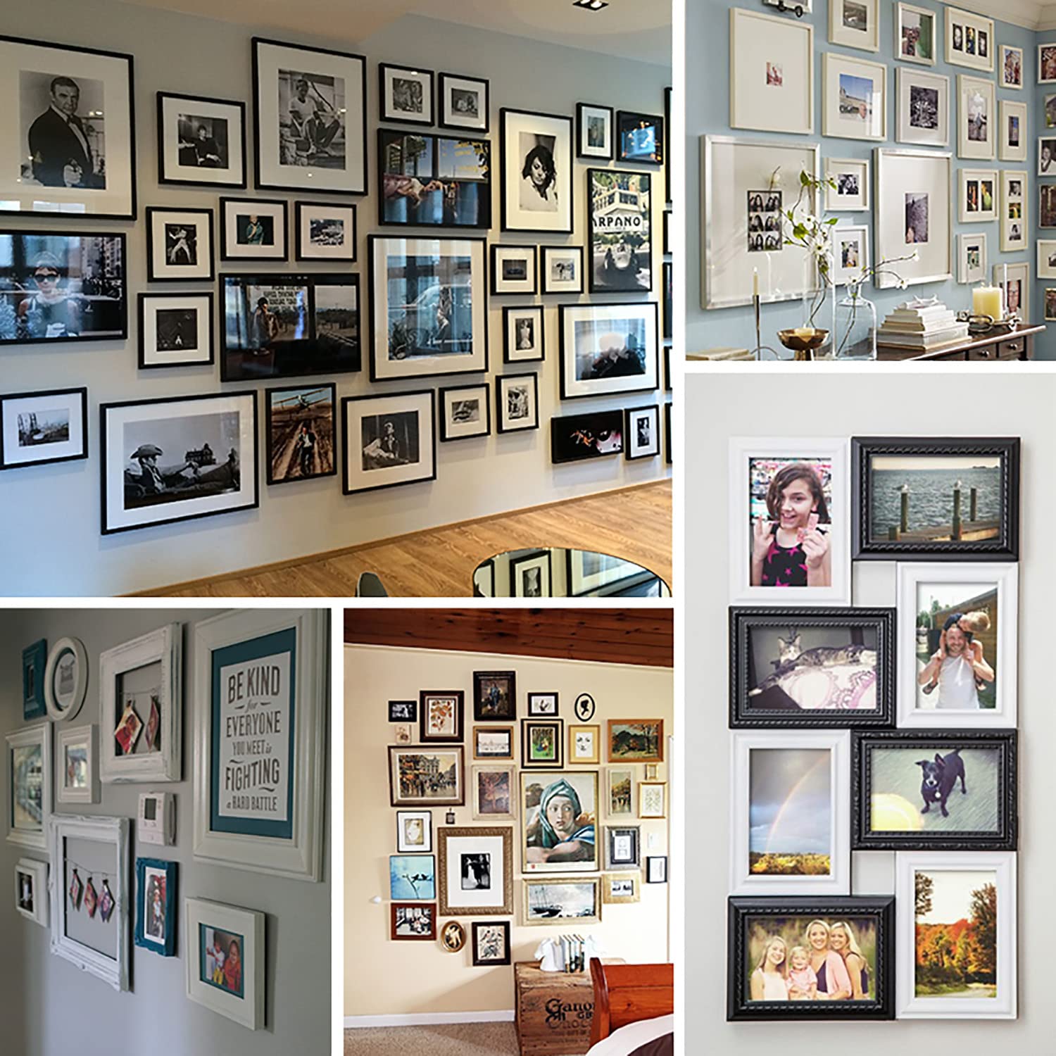 Amazon | 10組セット 金具 フォトフレーム 額縁 壁掛け 額縁吊金具 Z